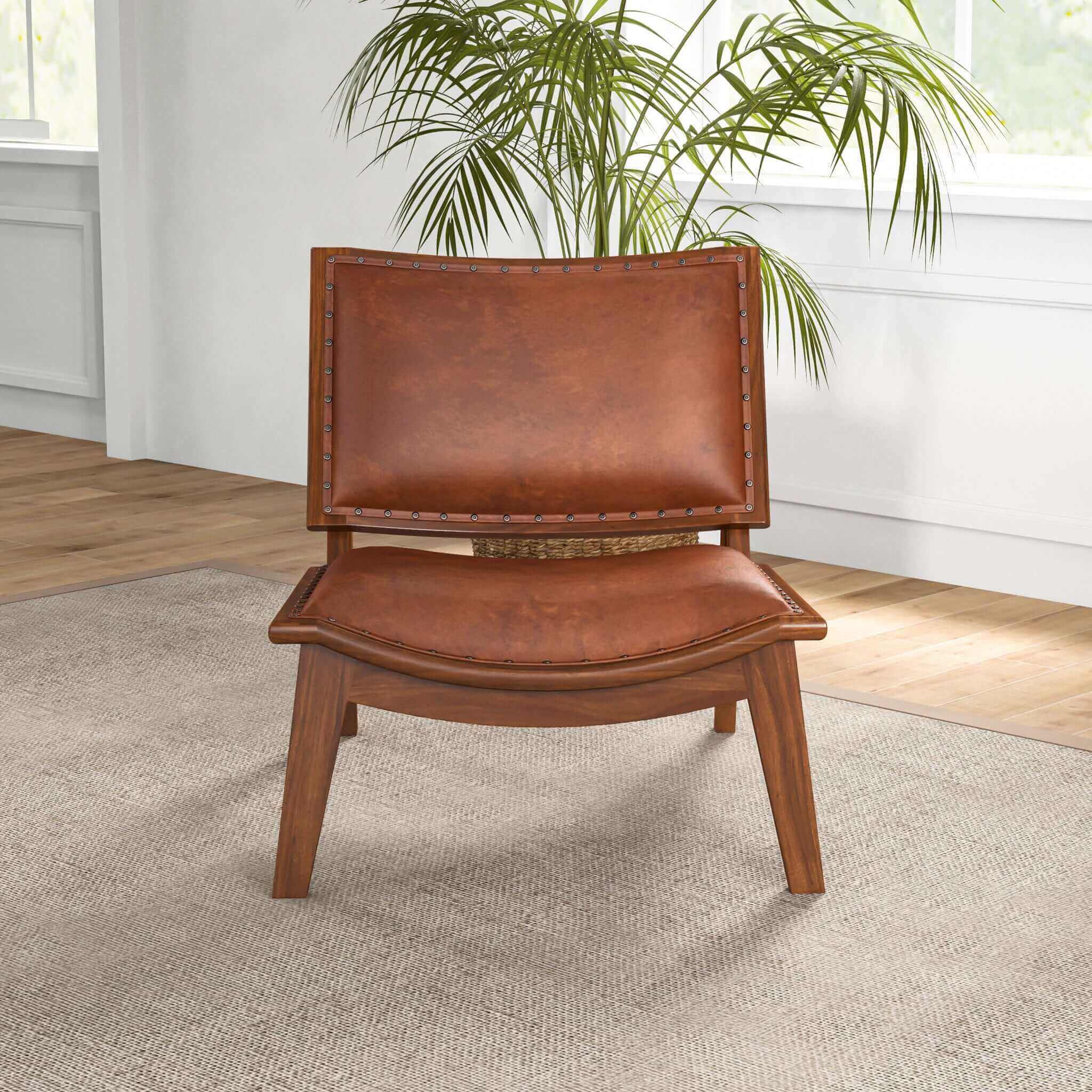 Tatte Leather Lounge Chair